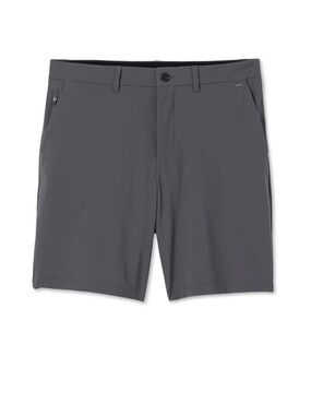 Vuori Fleet Chino Shorts 8” Charcoal Gray Performance Stretch Size Medium